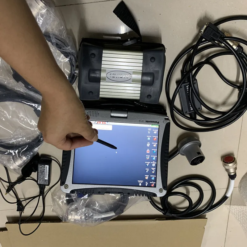 Автоматический диагностический ноутбук для panasonic cf 19 компьютер оборудования mb star