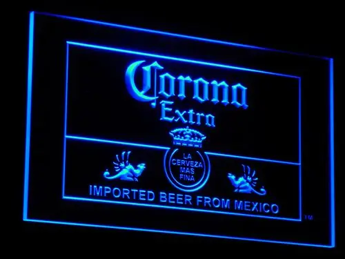 A040 Corona Мексика Пивной бар Pub клубный светодиодный неоновый светильник с