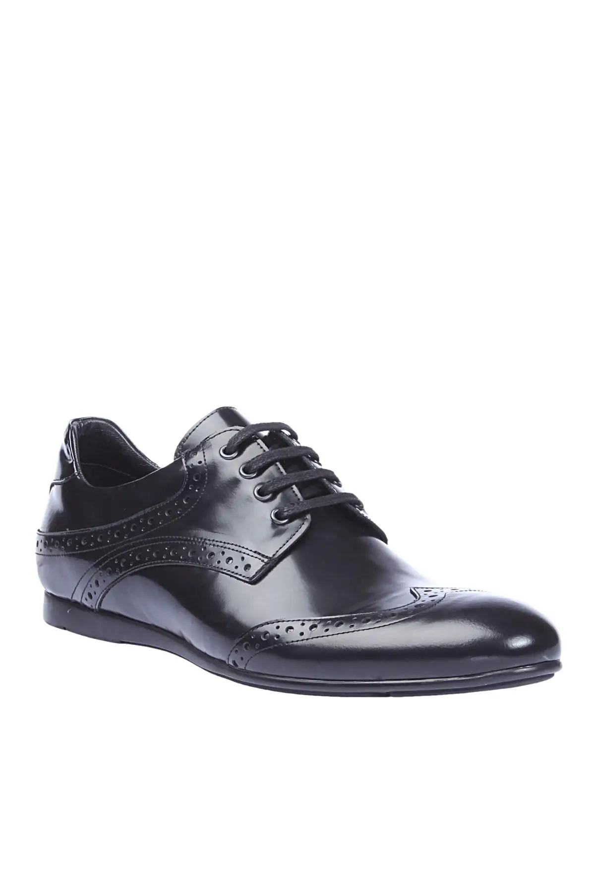 Pearl Genuine Leather Black Men 'S Shoes 120118859470 | Обувь
