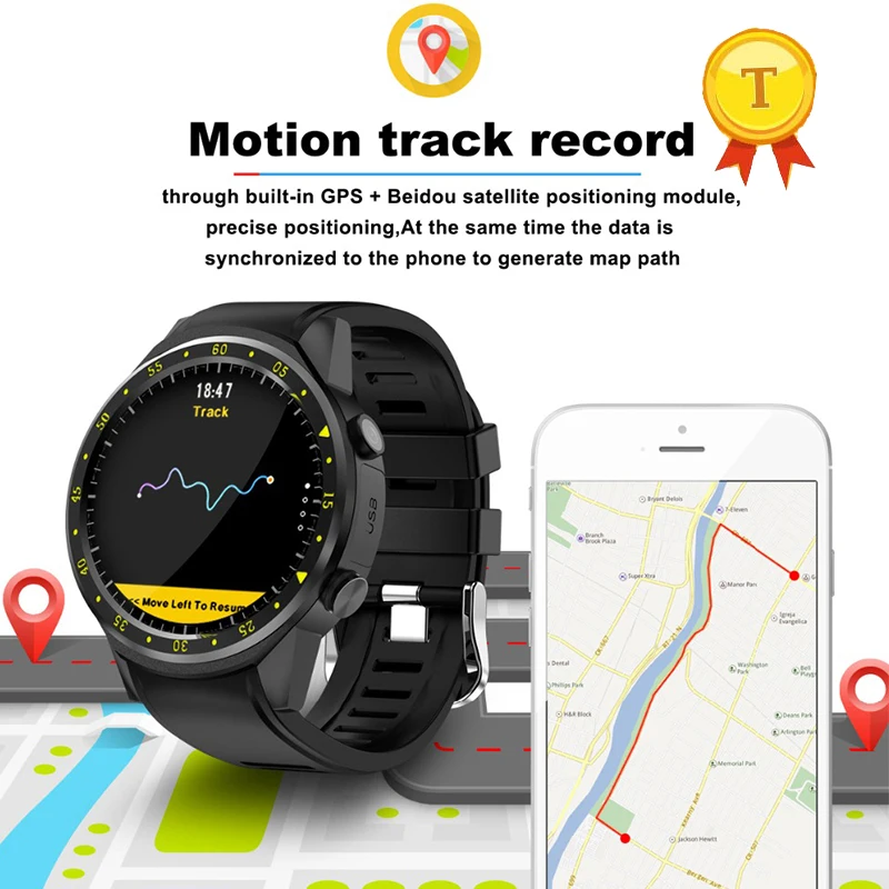 2018 новые мужские спортивные умные часы с GPS Bluetooth Смарт-часы камерой наручные