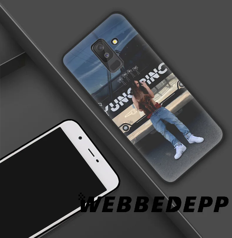 WEBBEDEPP Yung Pinch Lil skies Мягкий ТПУ силиконовый чехол для Samsung Galaxy S10 S10e S9 S8 Plus S7 S6 Edge &amp J6 |