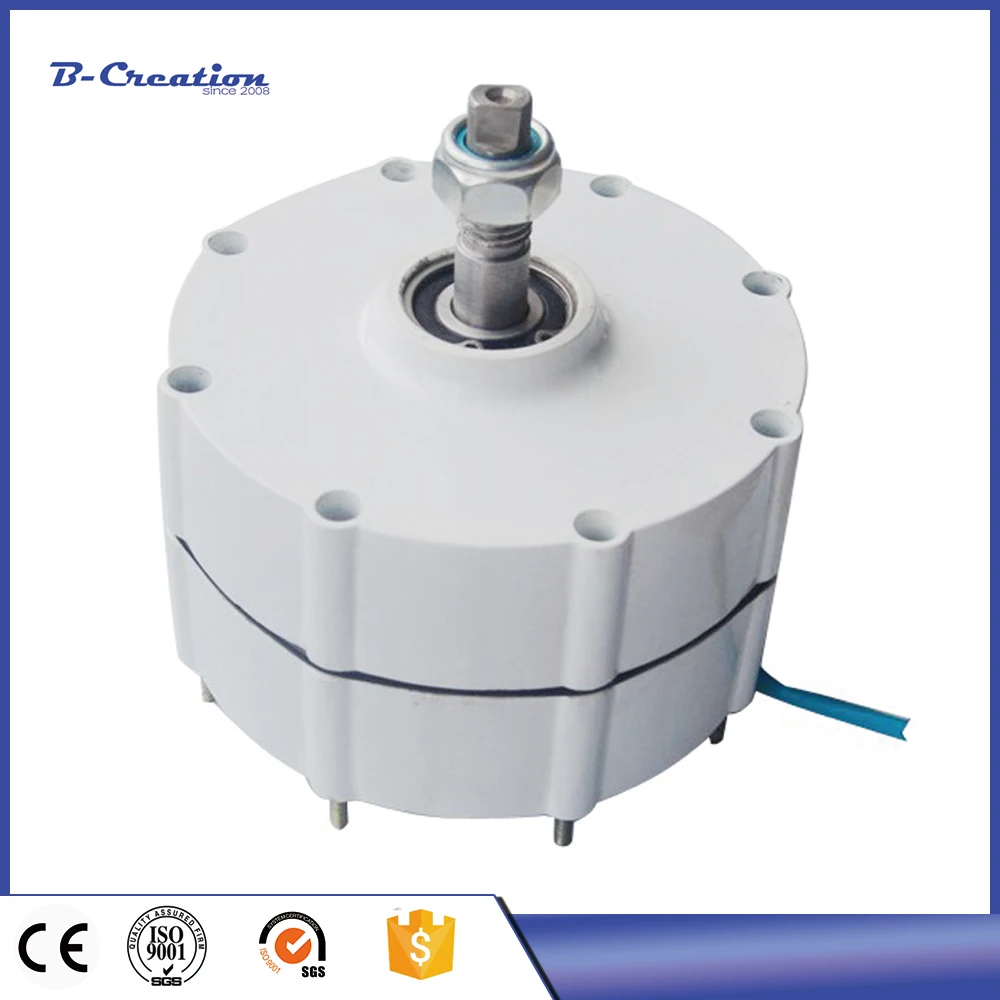 

Hot Sell 500W 600W 800W Low Speed Permanent Magnet Generator / Alternator Cost 12V 24V 48V PMG / PMA for Wind Turbines