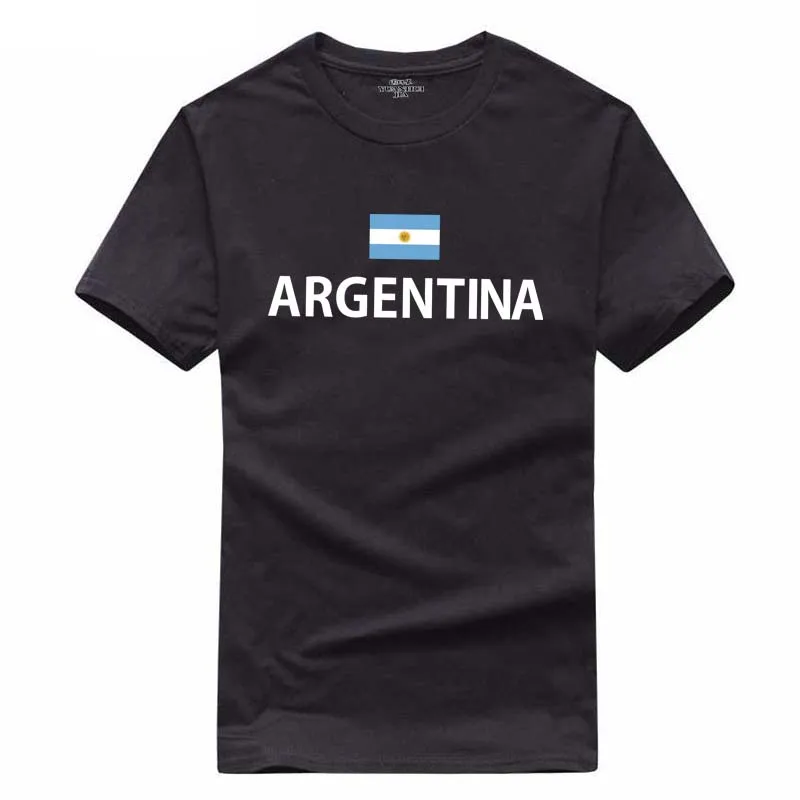 Argentina/мужская футболка 2018 г. трикотажные изделия в стиле хип хоп 100% хлопок