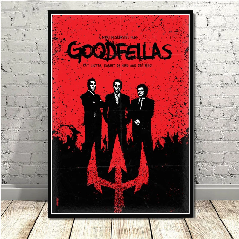 Goodfellas классические гангстеры Крестный отец AL PACINO принты по мотивам фильмов и постеров искусство холст картины настенные картины гостиная домашний декор