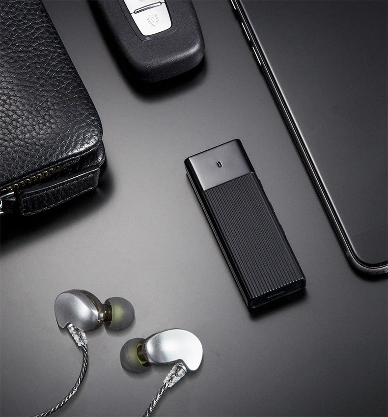 Bluetooth 5,0 усилитель для наушников CSR& DAC Amp& USB приемник звуковой карты с автономным локальным регулятором громкости Встроенный микрофон