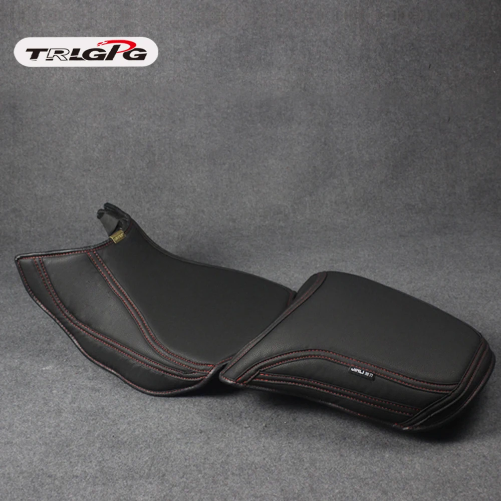 Для Benelli TRK502 TRK 502 502X мотоциклетный резиновый Полосатый Мягкий захват мягкий чехол для сиденья