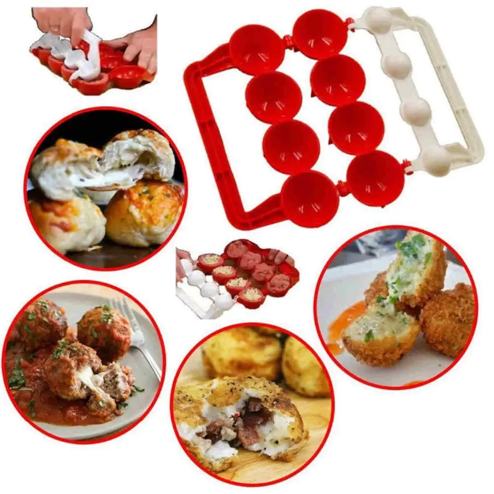 Новинка 1 шт. форма для приготовления мясных мячей рыбных Рождественская Кухня