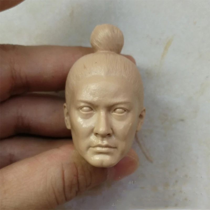 1/6 Неокрашенная голова Бригит лин лысая азиатская 12 дюймов фигурка кукла игрушки