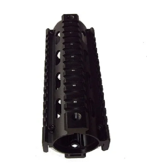 T-Series 6.7 Inch Tube Free Float Handguard Quad Rail Mount System fit AR15 M4 Guns ak 74 ak47 promotion | Спорт и развлечения