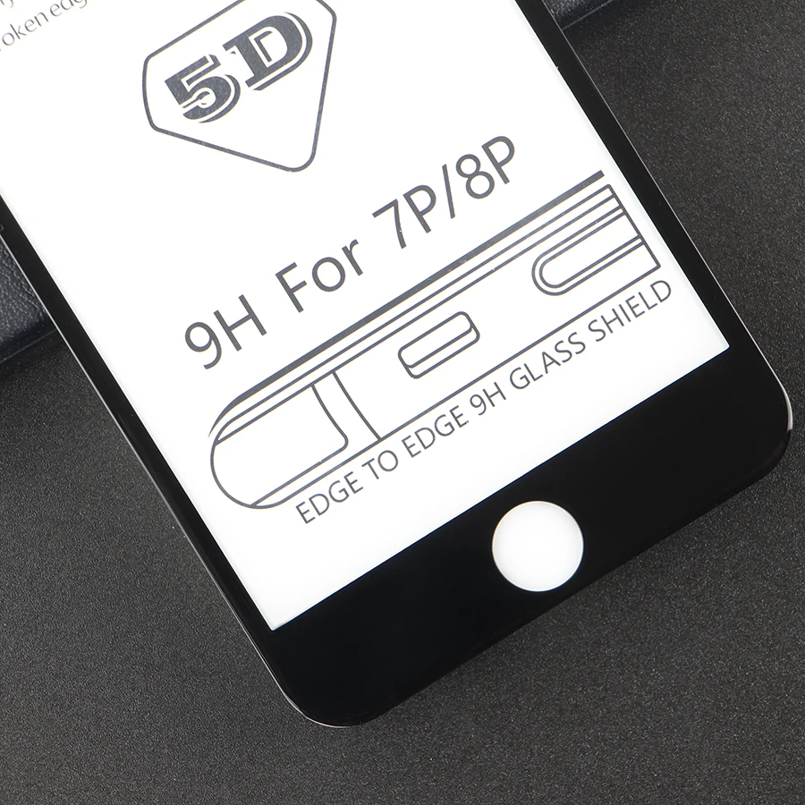 5D полное покрытие из закаленного стекла для iPhone XS MAX XR X защитное стекло на экран