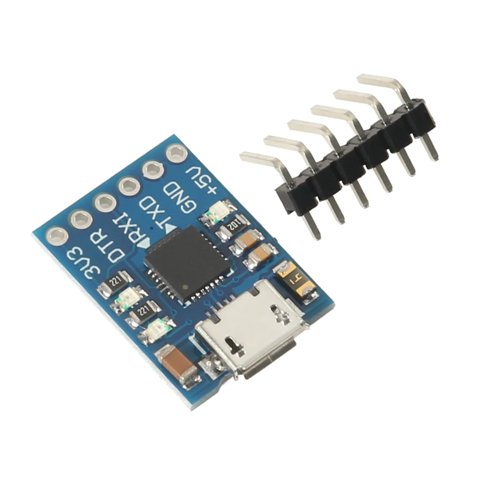 Aokin CP2102 MICRO USB для UART TTL модуль 6Pin последовательный преобразователь STC Замена FT232