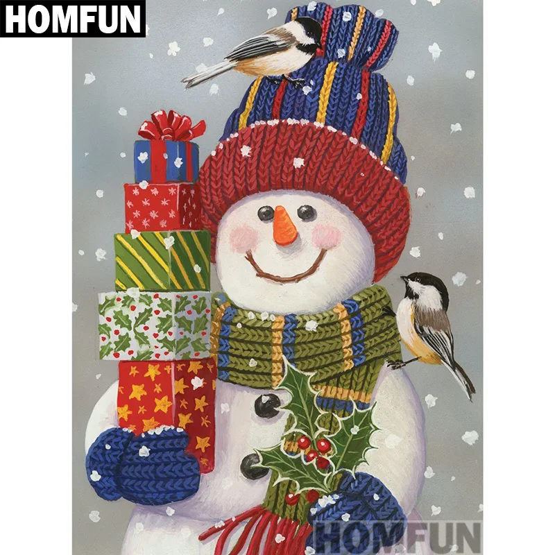 Картина для алмазной вышивки HOMFUN A00840 алмазная вышивка с квадратными/круглыми