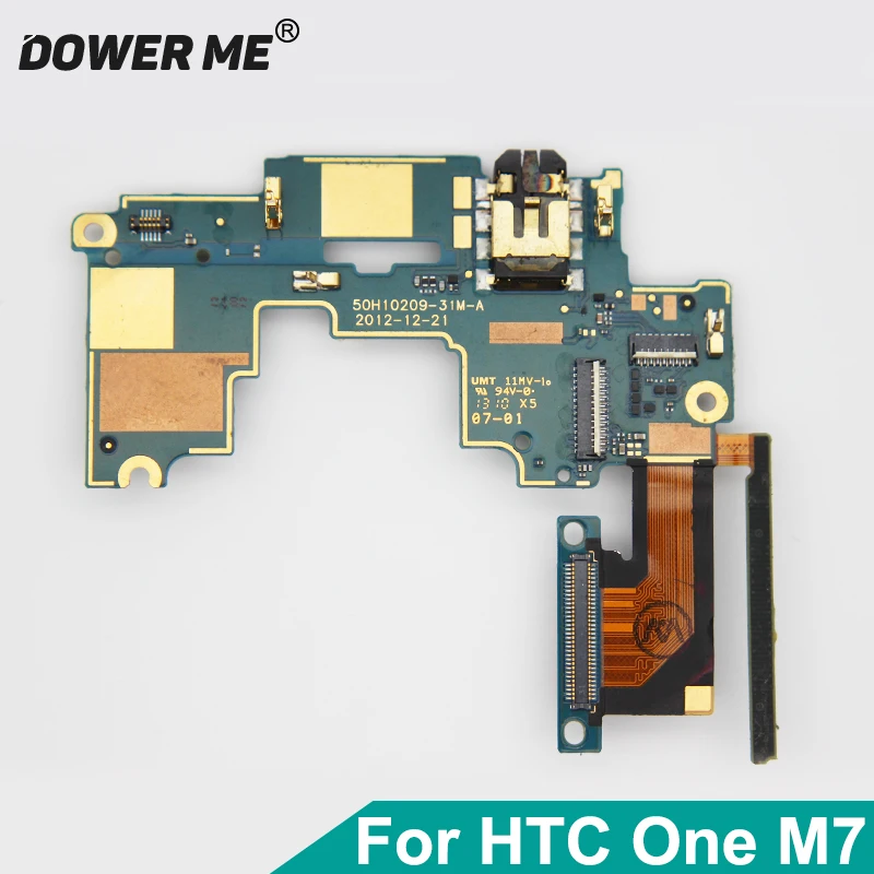 Разъем Dower Me для кнопки громкости гибкий кабель материнской платы HTC One M7 замена