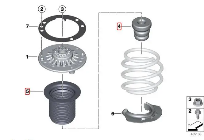 Новинка передняя подвеска для BMW F20 F30 F32 118i 125i 320i 335i 420i 430i 31336854700 31306791712 1 комплект |