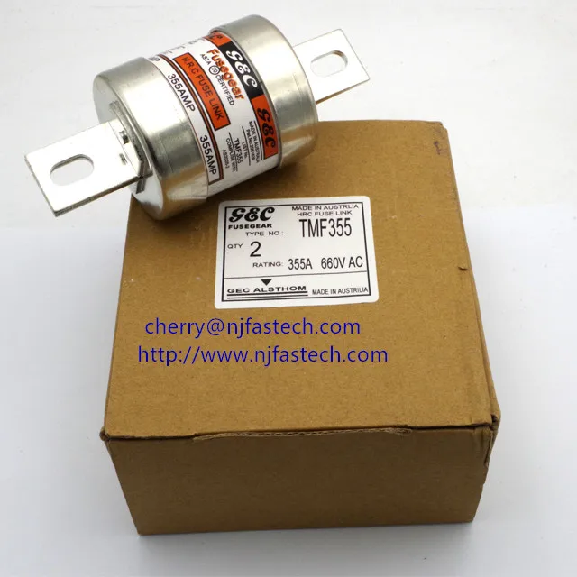 

Low Voltage 355A 660V 60 x 137 mm TMF355 HRC fuse
