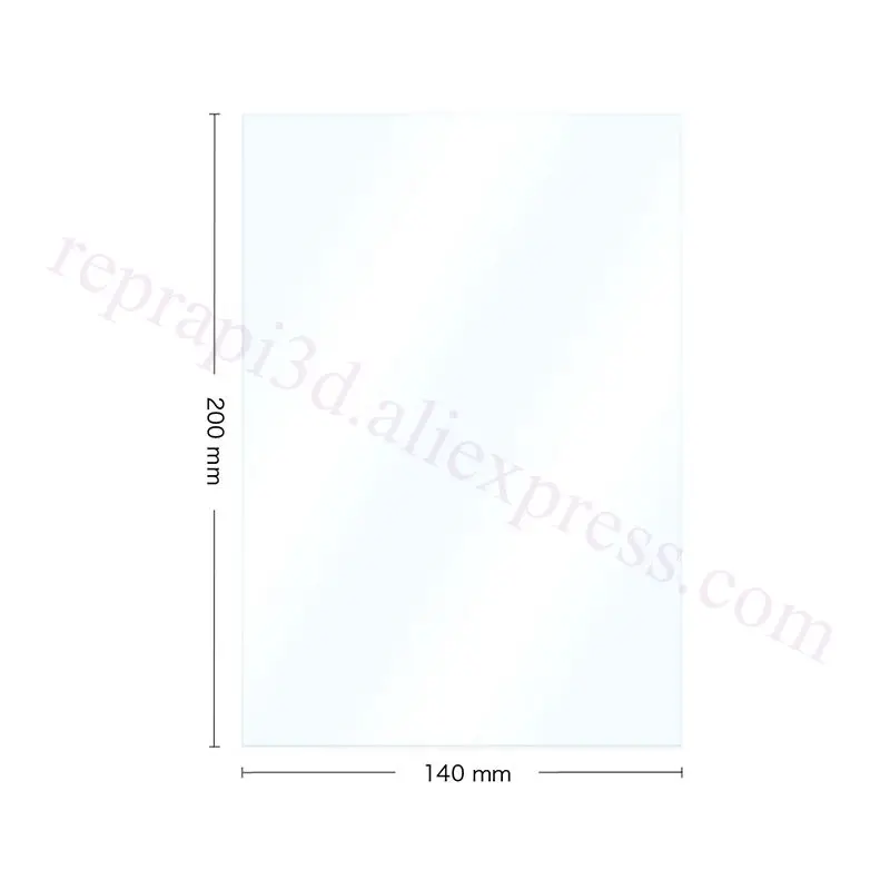 Лист FEP Anycubic 0 15 2 мм шт. лист Fep пленка 140x200 для 3D принтера Photon / MONO X/SE|Детали и