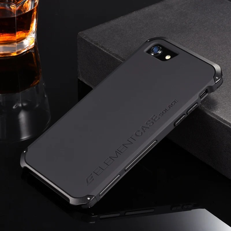 Роскошные чехлы для телефонов iPhone 7/iPhone 7 Plus с дизайнерским алюминиевым и