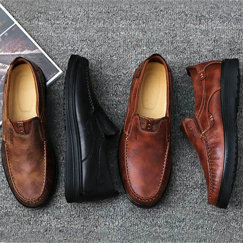 COSIDRAM Men Pu Leather Loafers Shoes Male Breathable Comfortable Casual Soft Slip On Boat Zapatos BRM-089 | Обувь