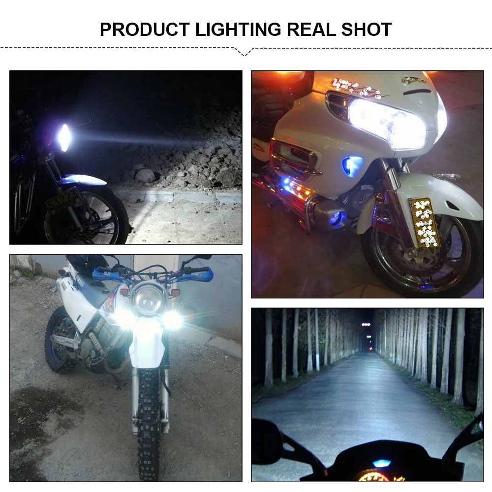 Светодиодсветильник фара для мотоциклов AcooSun 6000 лм К 12 В|light 12v|light ledlight led light |