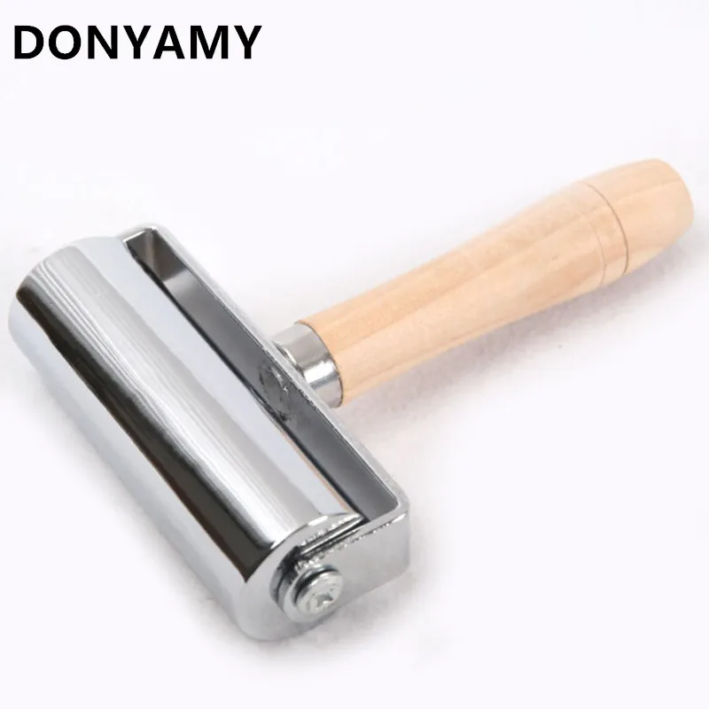 DONYAMY 1 шт. 100 мм кожа клеевые края Ламинирующий валик Craft сделай сам инструмент