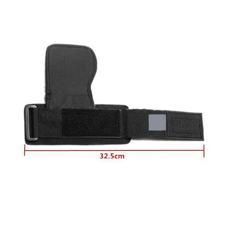 

1 Pair Slip Thicken Gym Bar Training Weight Lifting GlovesGrip Barbell Straps Wraps Hand with Wrist Support for Protection