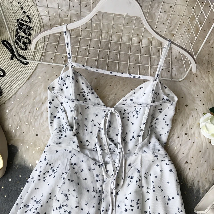 Женская летняя Новинка 2019 г. Платья На Бретельках в пляжном стиле | одежда