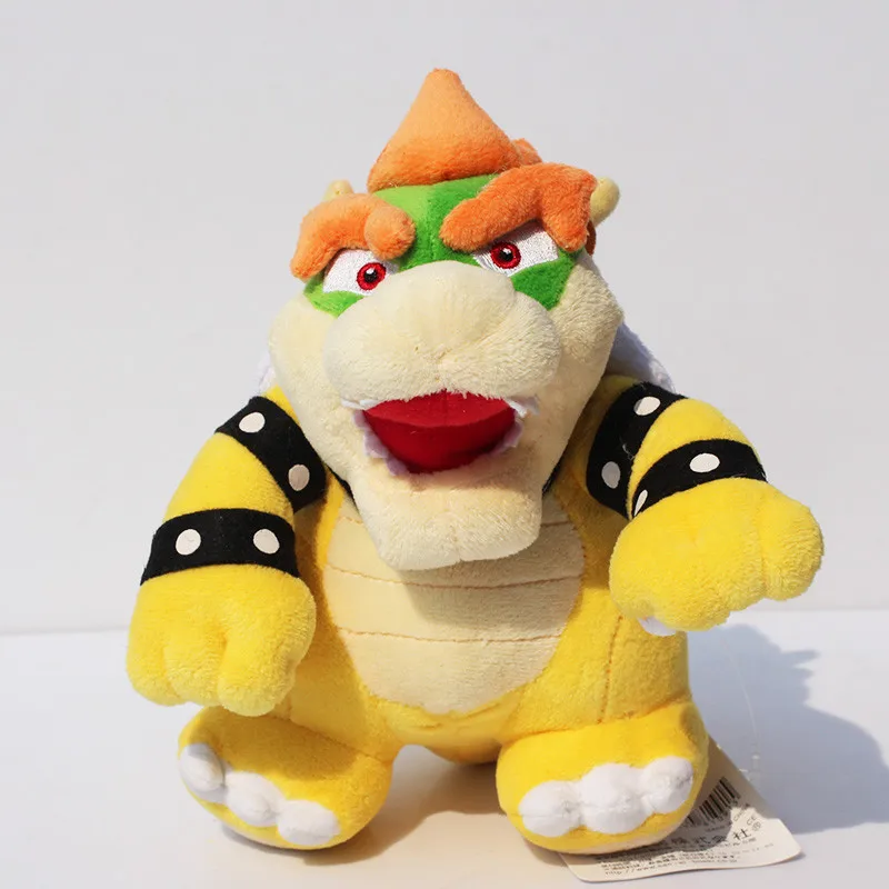 Розничная 1 шт. стоя Bowser Плюшевые Супер Марио Боузер Купа Кукла Мягкие плюшевые куклы подарок для детей