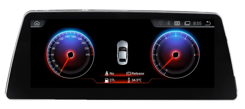 Автомобильный мультимедийный плеер 10 25 &quotAndroid 4 GPS навигация для BMW 5 серии G30 2017 2018