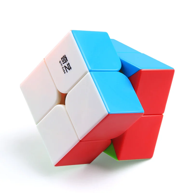 Магический куб MIPOZOR QIYI водонепроницаемый без наклеек 4 шт./УП. 2x2x2 3x3x3 4x4x4 5x5x5