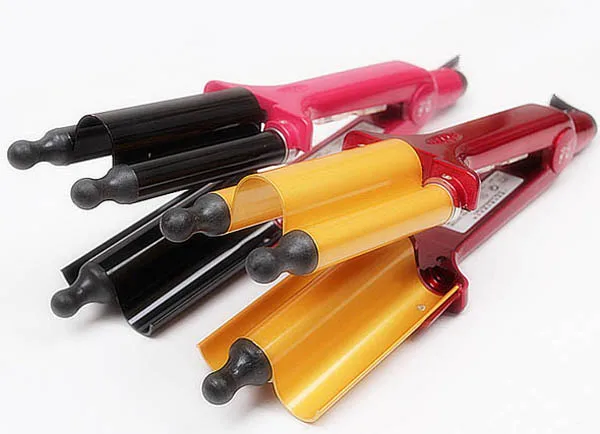 Профессиональные щипцы для завивки волос большая керамическая глазурованная