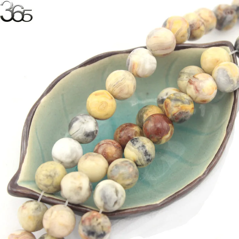 Free Shipping Select By Size 4 6 8 10 12mm Natural Stone Crazy Lace Onyx Loose Beads For Jewelry Making Strand 15&quot |