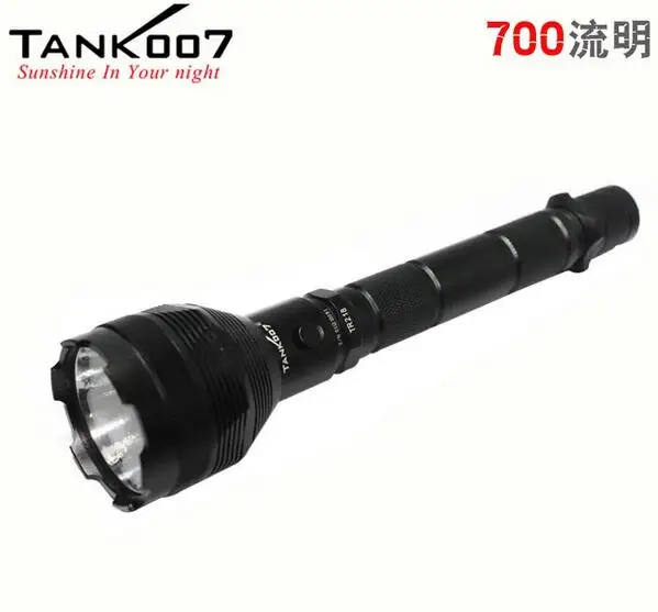 Мощный перезаряжаемый Магнитный светодиодный фонарь Tank007 TR218 CREE 1000 лм походный