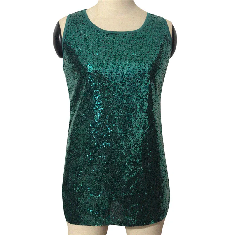Зеленый Camisole женские полосатые майки, женские сексуальные топы с v-образным вырезом, блестящая майка с блестками, топы на бретелях, женские топы - Цвет: Зеленый