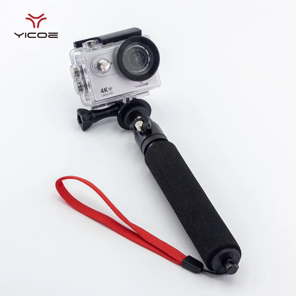 Выдвижная палка ручная для селфи монопод штатив Gopro Session Go pro Hero 5 4 3 Xaomi Yi k