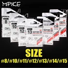 Рыболовный крючок iseama, 50 шт.лот