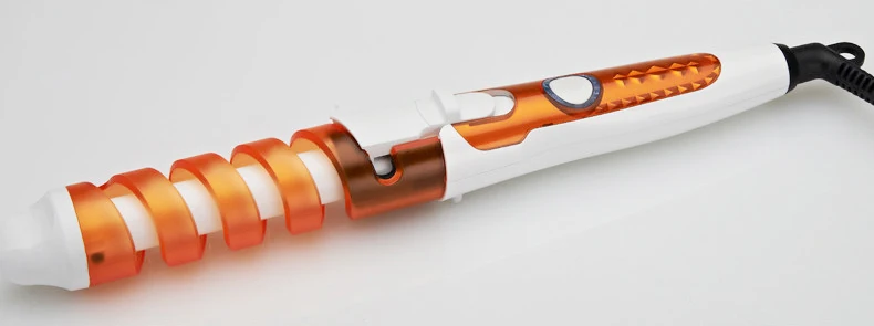 2016 спиральные скручиваемость керамический бигуди щипцы для завивки ролики Rizador