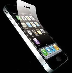 50PCS/LOT Clear screen protector for iphone5+50pcs clear cloth free shipping without retail package | Электроника