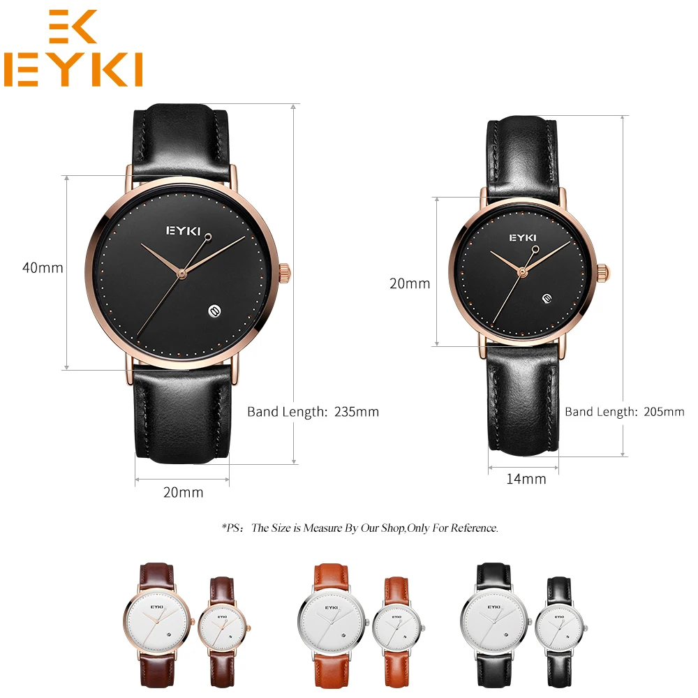 EYKI Luxury Dress Women Watches Ultra Thin Waterproof WristWatch Quartz Movement uhr Female Clock Watch relogio feminino