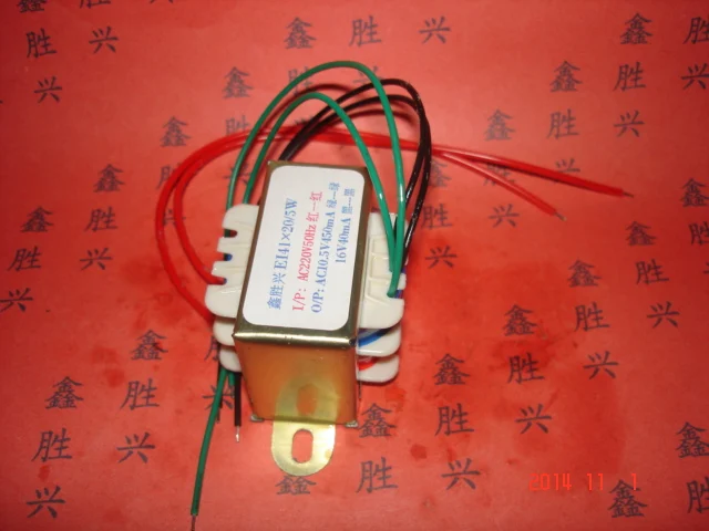 10 5 V 0.45A 16V 0.04A трансформатор 220V вход 5VA EI41 * 20 двухгрупповая плата питания