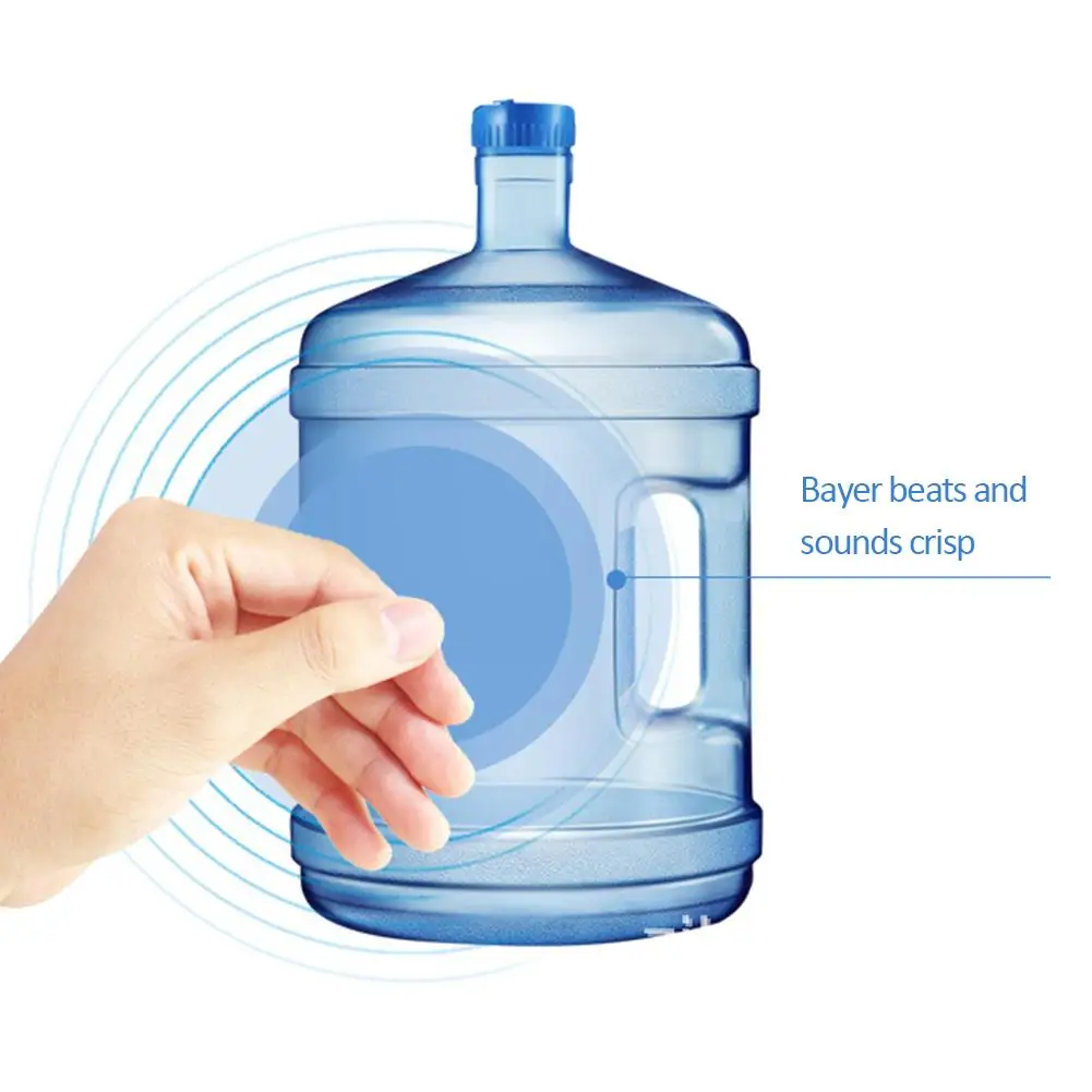 Портативная бутылка для воды, ведро для воды, большая емкость, ведро для чистой воды с ручкой, ведро для воды
