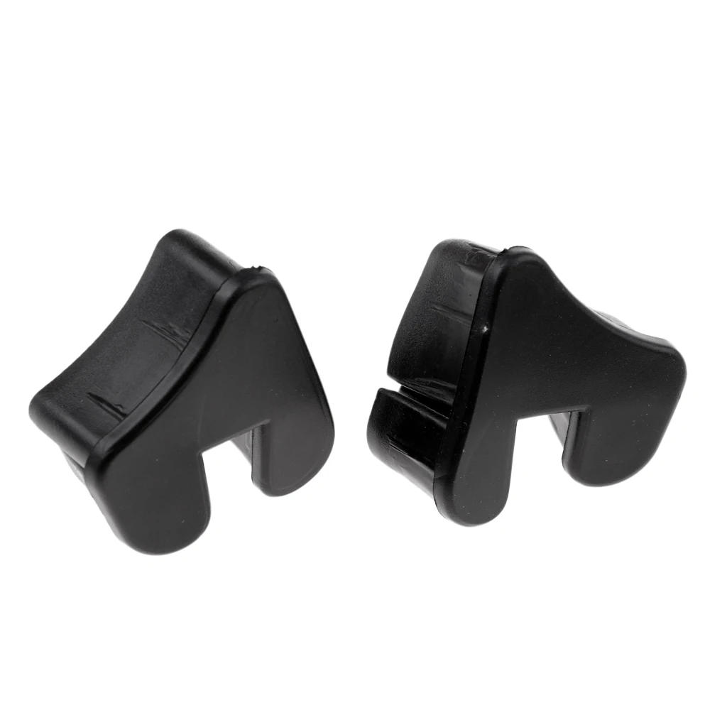 2 шт. Замена ПВХ черная Торцевая крышка Нижняя часть для подводного плавания каяк