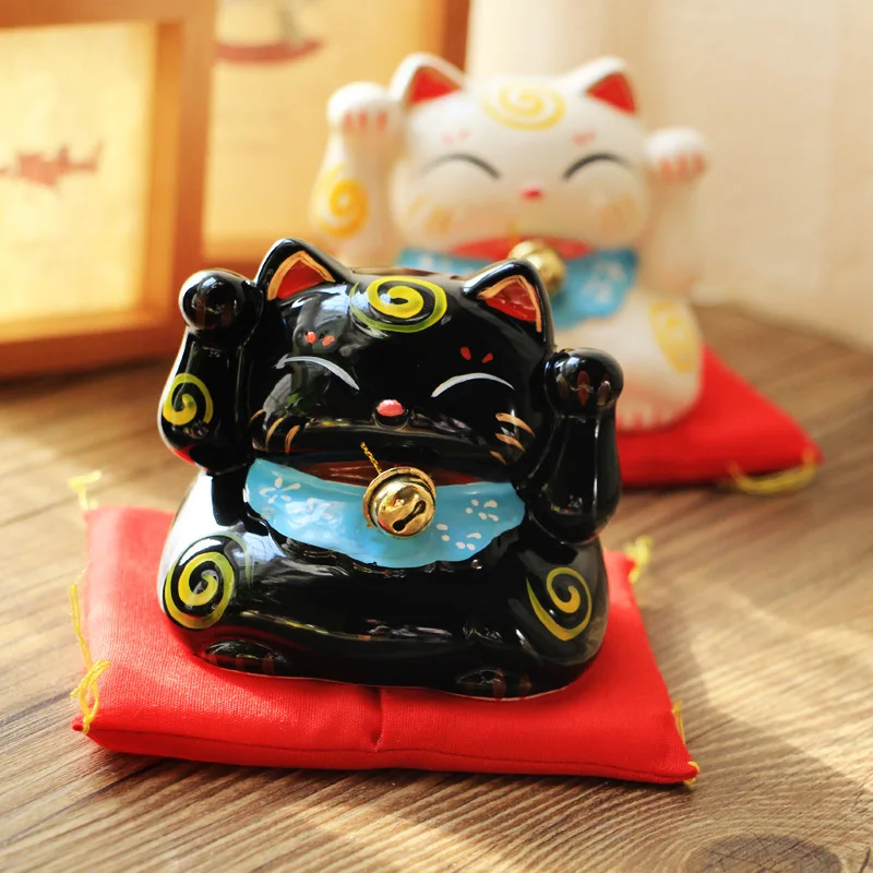 BUF в японском стиле счастливый кот Копилка орнамент современное домашнее