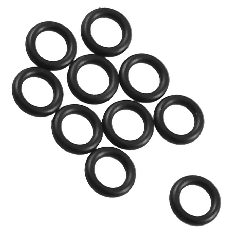 10 Pcs Black Rubber Oil Filter O Ring Sealing Gaskets 6mm x 1.8mm | Обустройство дома