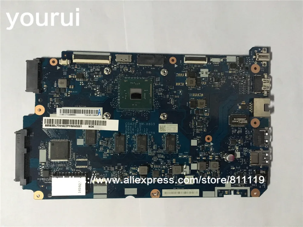 

yourui For Lenovo 110-15IBR CG420 NM-A805 For Motherboard SR2KN N3060