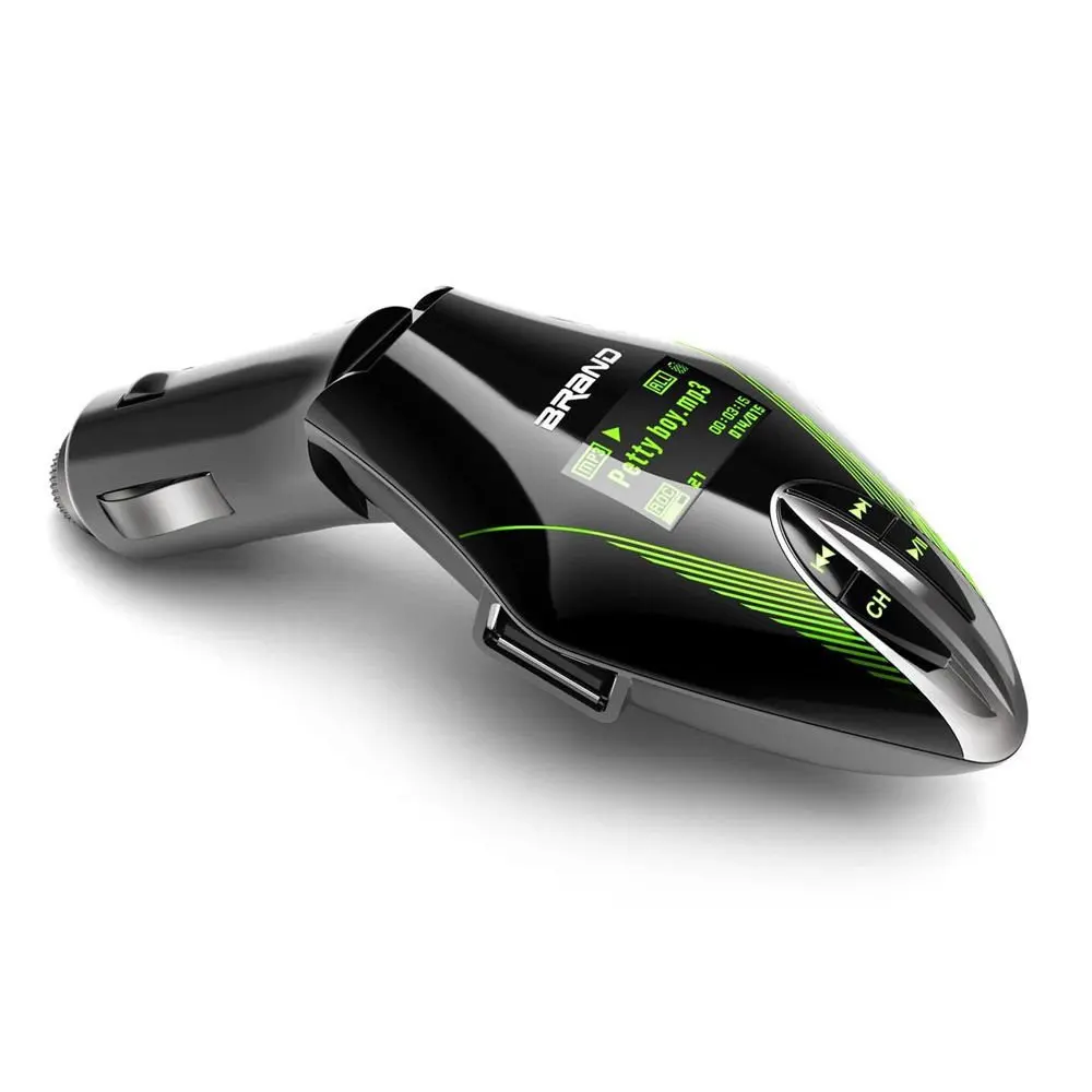 Зеленые ЖК-дисплей Автомобильный комплект MP3 музыкальный плеер