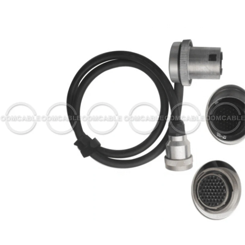 38 PIN cable MB Star мультиплексор Xentry DAS с 16 pin OBD II+ 14 PIN грузовик+ RS232-485 кабель для MB c3 Авто Грузовик диагностический сканер - Цвет: 38 PIN cable
