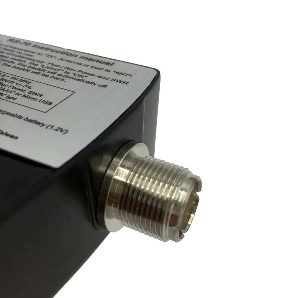Новый NISSEI RS 70 цифровой измеритель мощности SWRPower двухсторонний радиоприемник HF 1 6