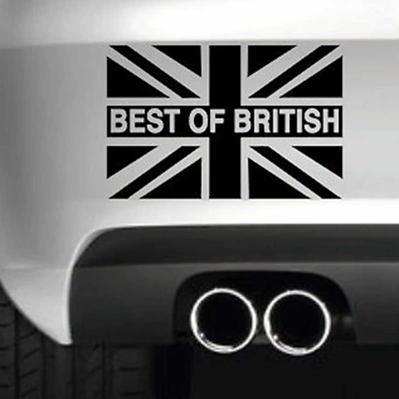 Лучший из британского флага наклейка на бампер автомобиля смешной Дрифт Jdm 4x4