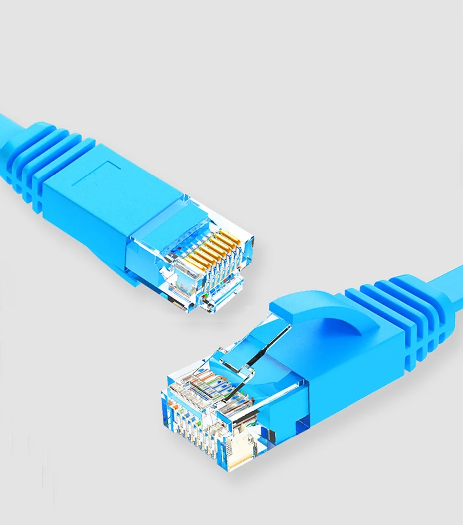 Плоский Ethernet кабель CAT6 1 м 3 фута/1000 Мбит/с CAT 6 RJ45 сетевой Кабель LAN для ноутбука| |