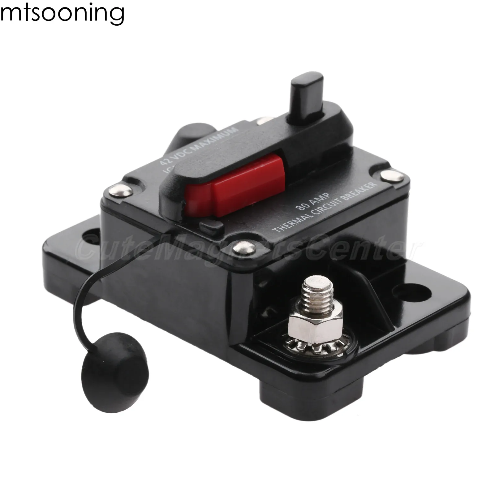 80A 12-24V DC Circuit Breaker Car Auto Fuse Reset optional Audio Inline | Автомобили и мотоциклы